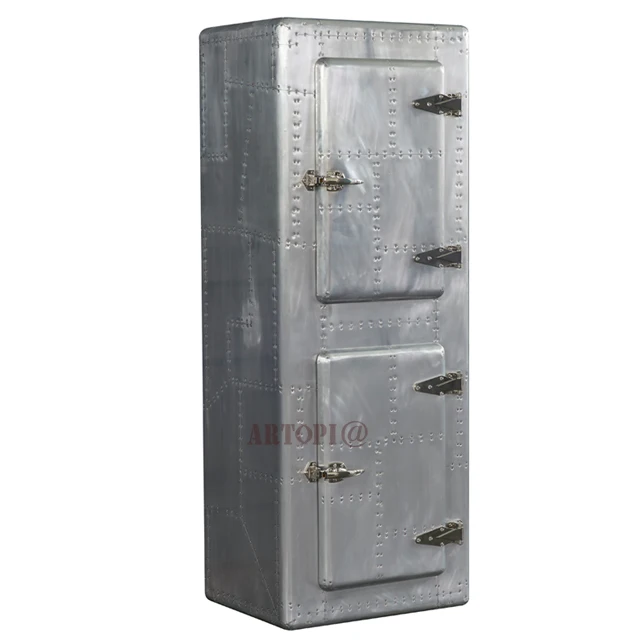 Home solid industrial cabinet furniture aluminum sideboard