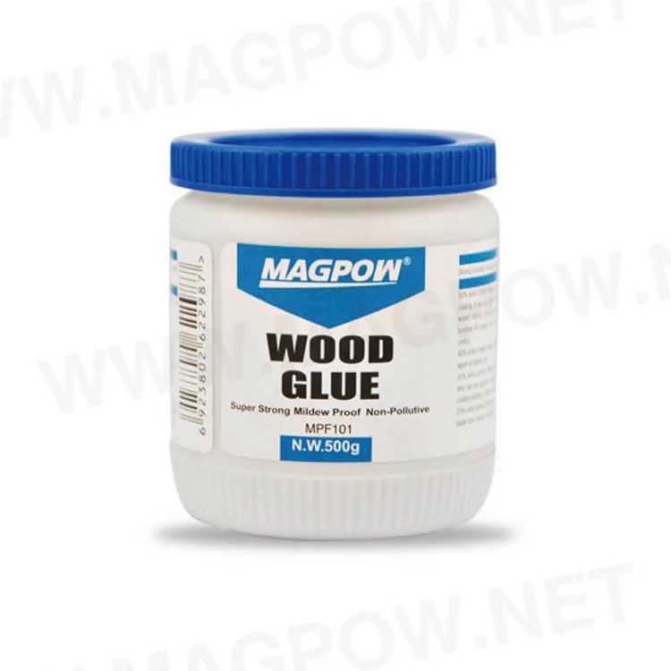 Water based PVA white latex adhesive spray for wood