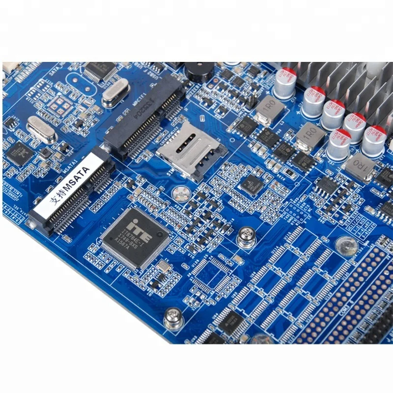 
J1900 Mini Itx industrial motherboard Dual 24 bits LVDS for POS 