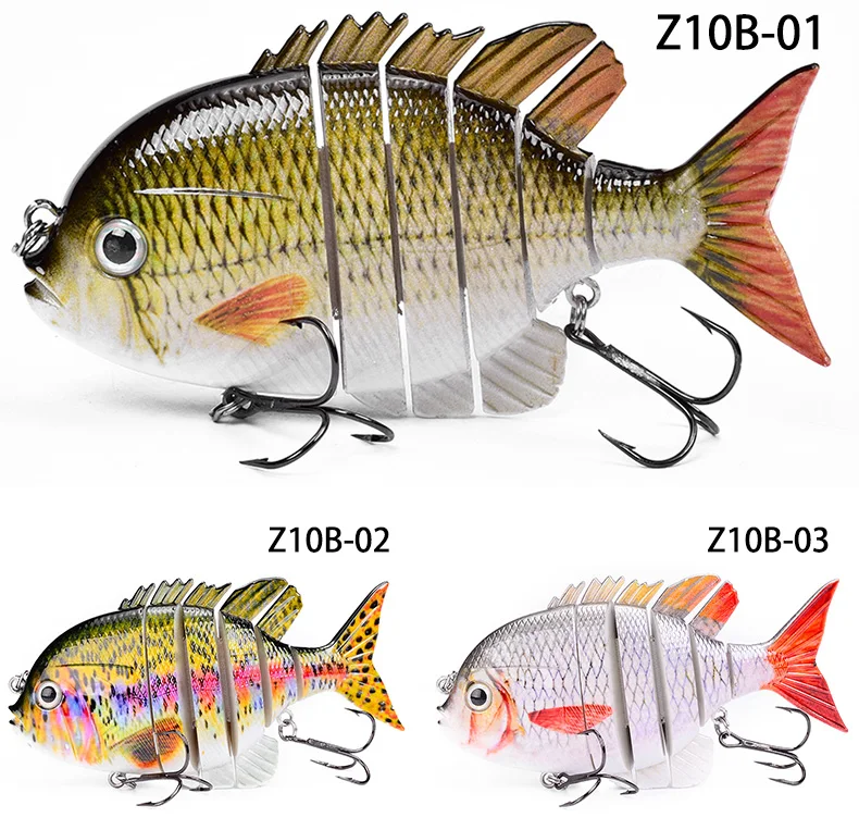 Lureking 80mm/14g Saltwater Fishing Lures, Jointed Fishing Lures For Blue Marlin