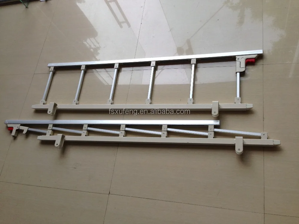 XF022 Collaps складные алюминиевые больничные койки боковые рельсы/ограждение рельсы Больничная койка abs боковые рельсы