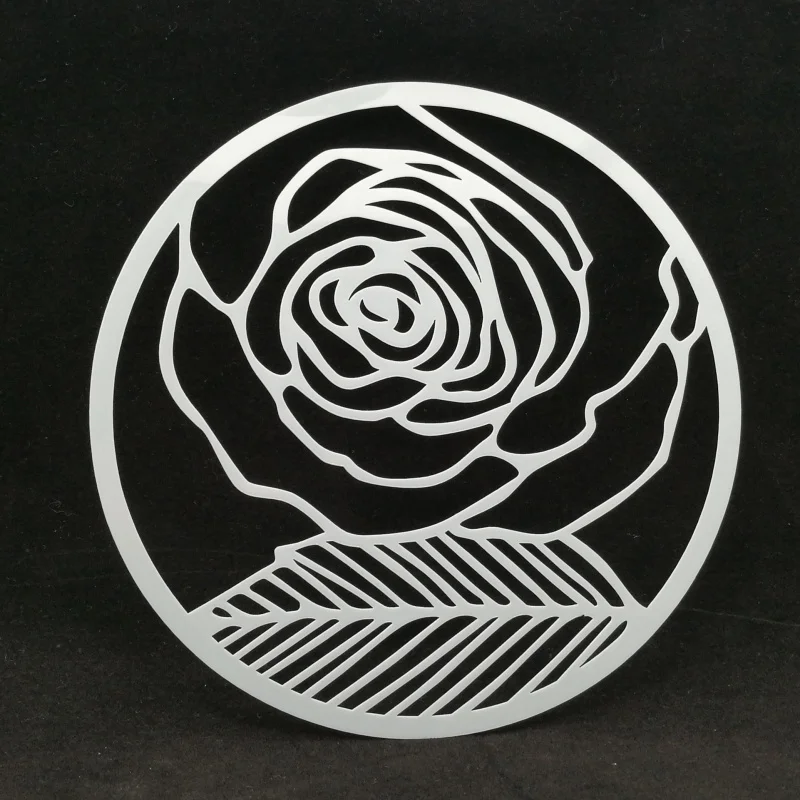 Rose Flower Art Painting Stencils Template ,Plastic Drawing Stencils