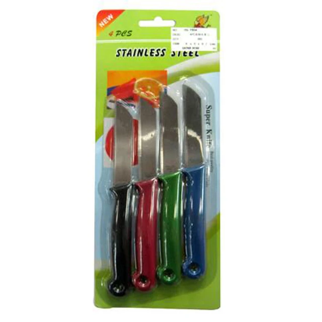 Different color mixed chef knife free samples