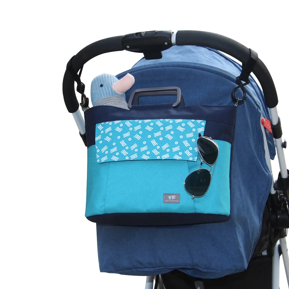 High quality multifunction Baby Stroller Organizer Diaper bag with shoulder belt
