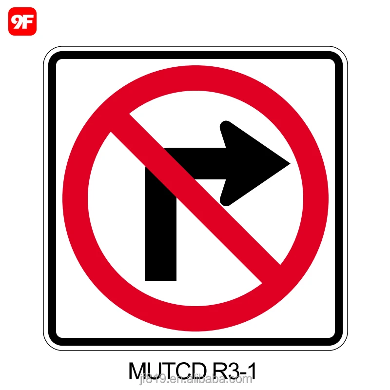 Triangle traffic sign manufacture of traffic signs