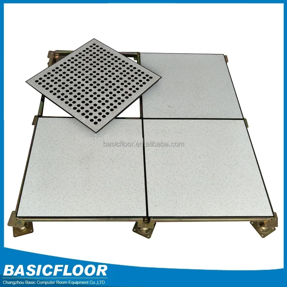China wholesale server room anti-static perforated raised floor