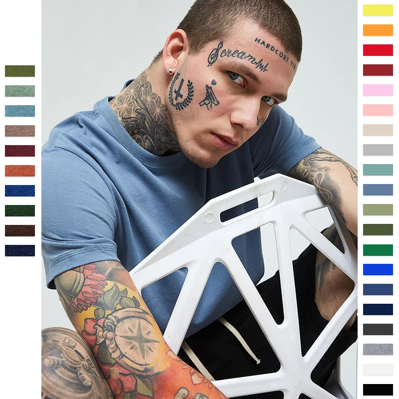 Wholesale Price Custom Design Breathable 100% Cotton Tshirts Adults Mens Custom Logo Printed Blank T-Shirt