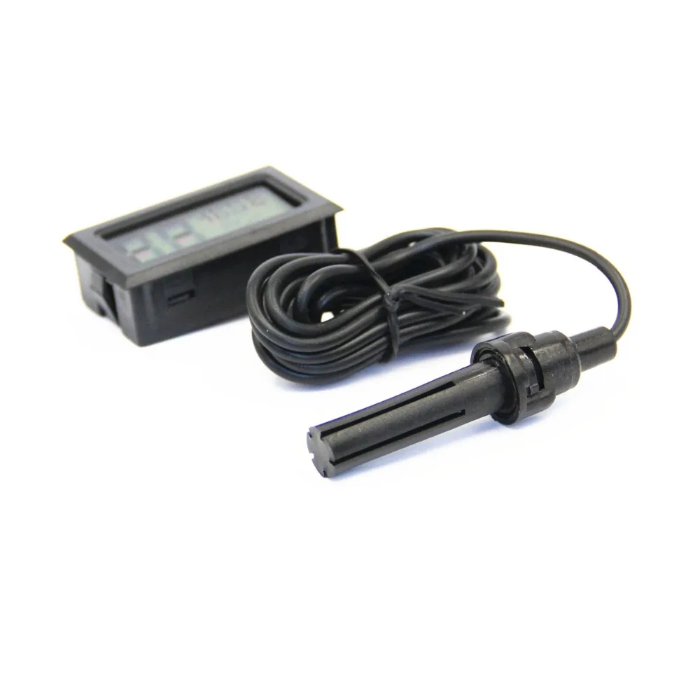 
Professional Mini LCD Digital Thermometer Hygrometer Temperature Humidity Meter Digital Display probe external sensor TPM-30 