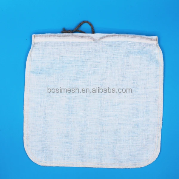 
Bosi Natural Hemp Nut milk mesh bag / nut milk filter bag / nut milk bag 
