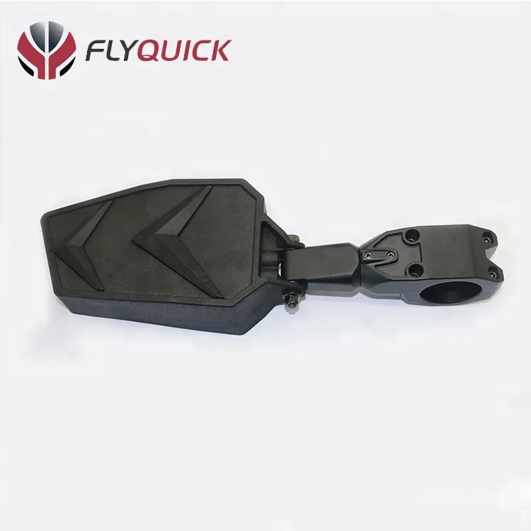 2019 новый дизайн, пластиковое + алюминиевое черное 1,75 'боковое зеркало UTV