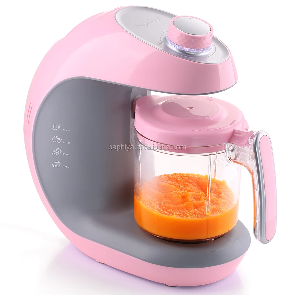 Mechanical baby food processor/ blender/Steamer