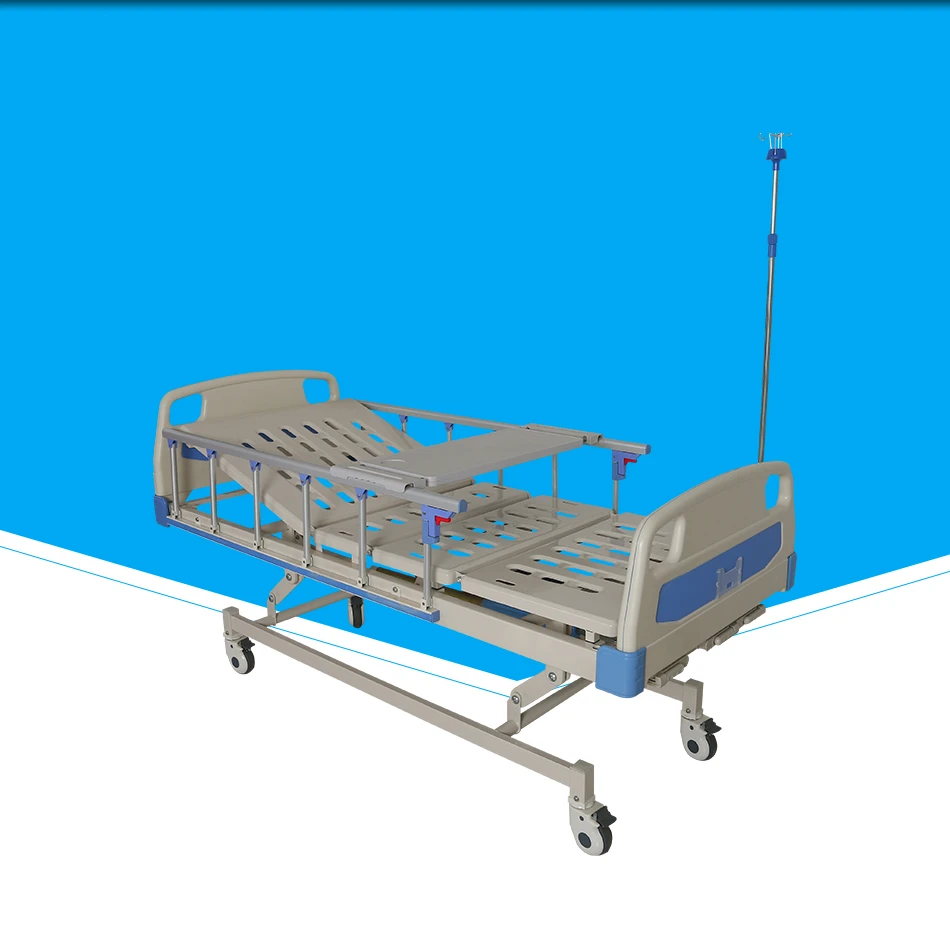 
SFD-B3101A Hospital Furniture 3 Cranks Medical Bed on Casters 