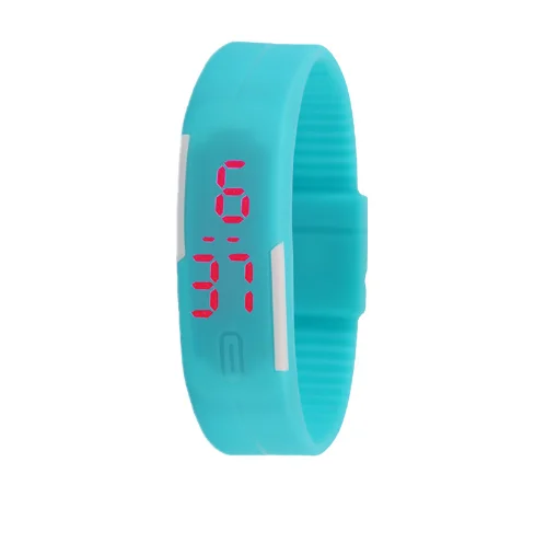 Fashion Men Led Digital Watch Women Casual Yoga Silicone Sports Wristwatch Children Kids Watches Outdoor Bracelet Watches Clock