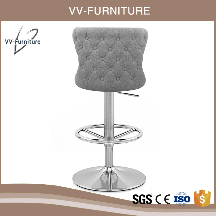 Коммерческий бархатный стул из искусственной кожи с высокой спинкой