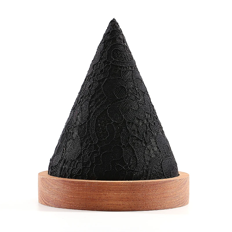 New bamboo wood cone bracelet bracket creative jewelry display props hand chain display stand