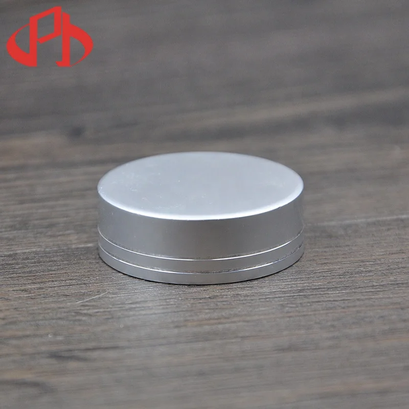 120ml PET transparent round clear medecine bottle plastic pill bottles with metal aluminium covers