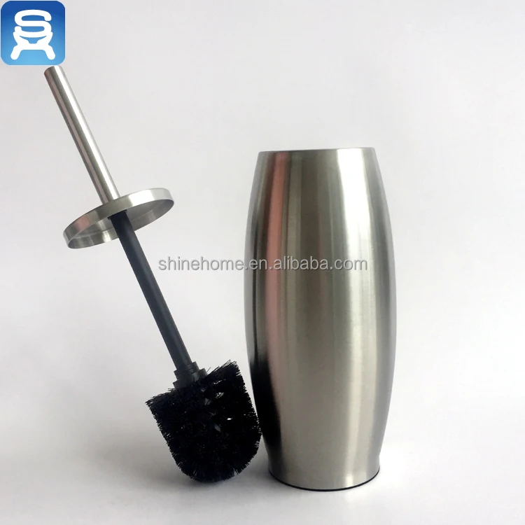 
China Factory Best price stainless steel round toilet cleaning brush 