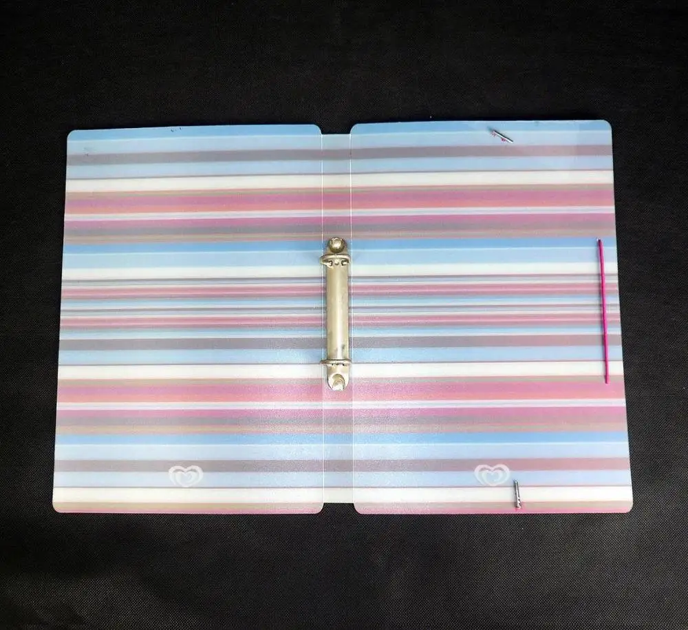 PP clip file,pp clip folder, A4 stationery folder