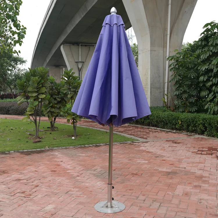 2024 high class stainless steel parasol beach umbrella