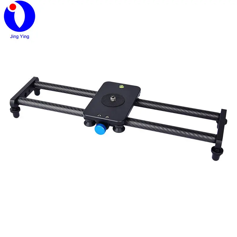 JingYing best 40CM carbon fiber cell phone video DSLR camera slider for mobile phone camera