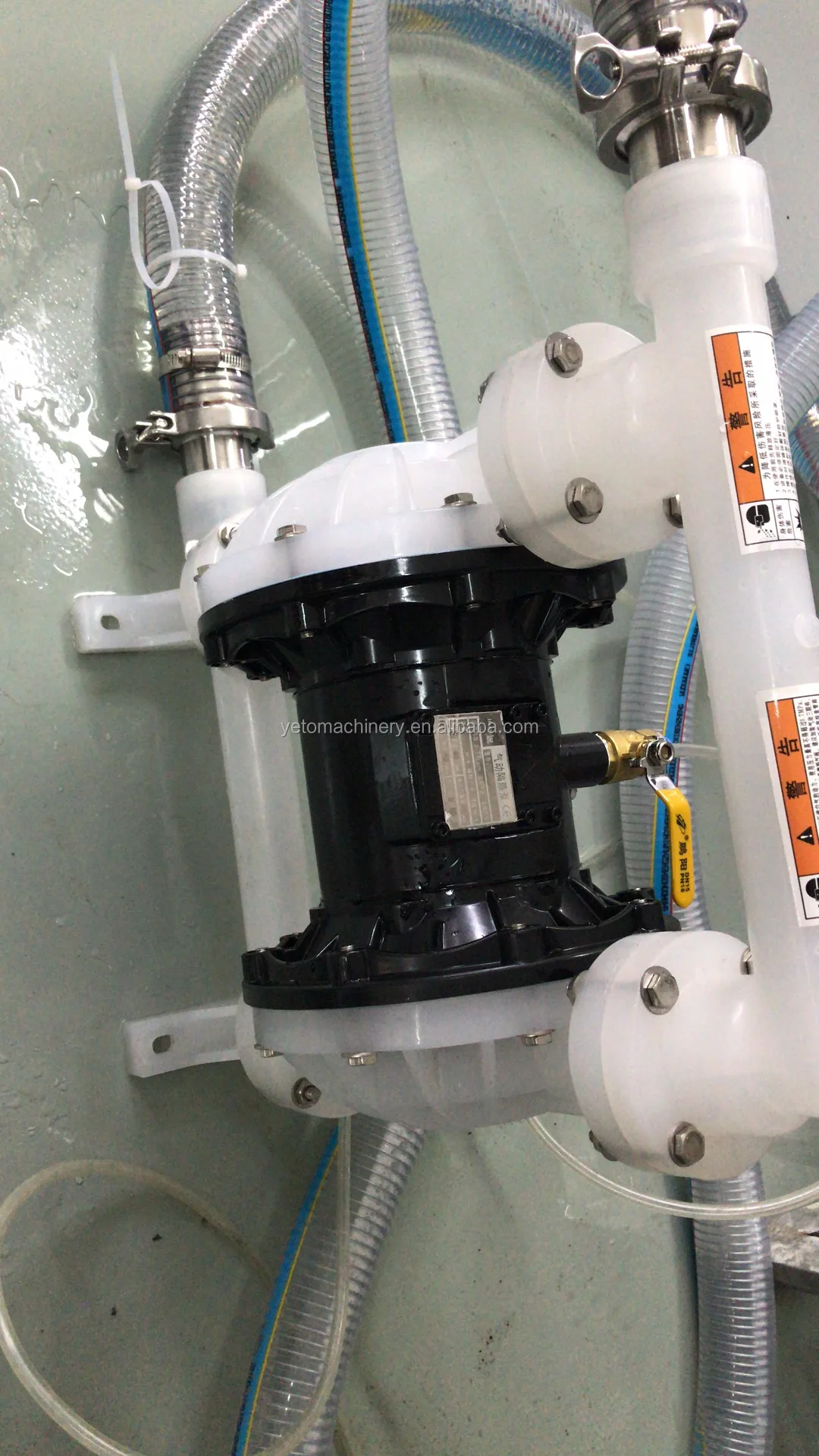 model 40 liquid pneumatic diaphragm pump liquid transfer machine for filling machine