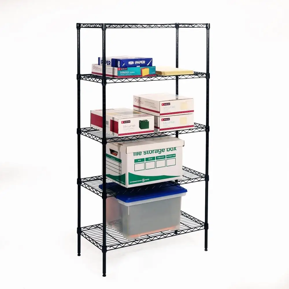 NSF&ISO Certificated Living Room Chrome Plating Wire Shelving Manufacturer