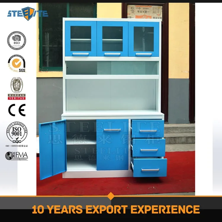 
metal kitchen wall shelf / aluminium kitchen cabinet design glass metal cabinet doors 