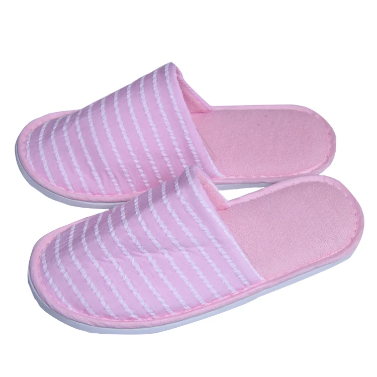 Personalized White Disposable Hotel Slippers,High Quality Hotel/Spa /Indoor Slipper