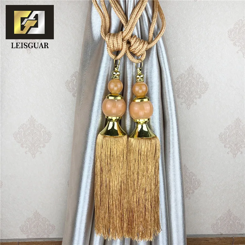 Hot Sale Factory price acrylic beads decorative curtain tassel