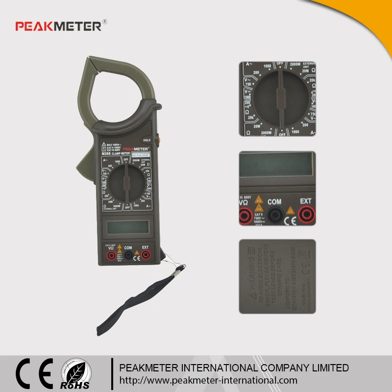 Same to Mastech M266 Insularion Test Digital Clamp Current Meter