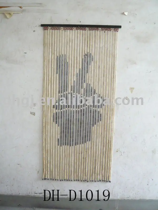 
fancy bamboo beaded curtains for decor 