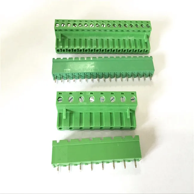 PCB Terminal block electric pluggable connector with pitch 3.50 3.81 5.08 7.50 7.62mm screw Terminal block