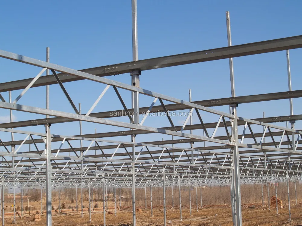 Double Layer Inflated Poly Film Greenhouses