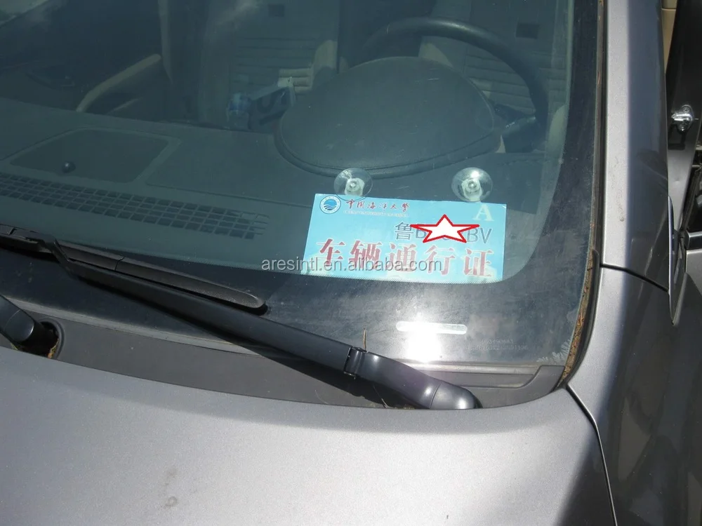 
plastic meter ticket clip parking ticket holder, windshield clip holder 