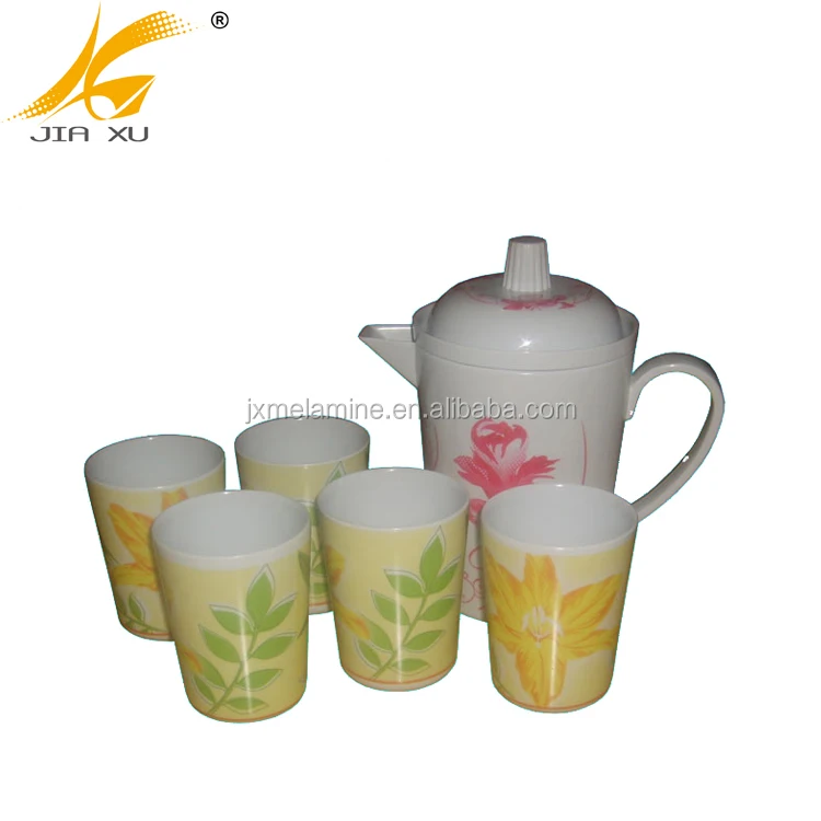 5pcs melamine dinnerware set afternoon tea cup set