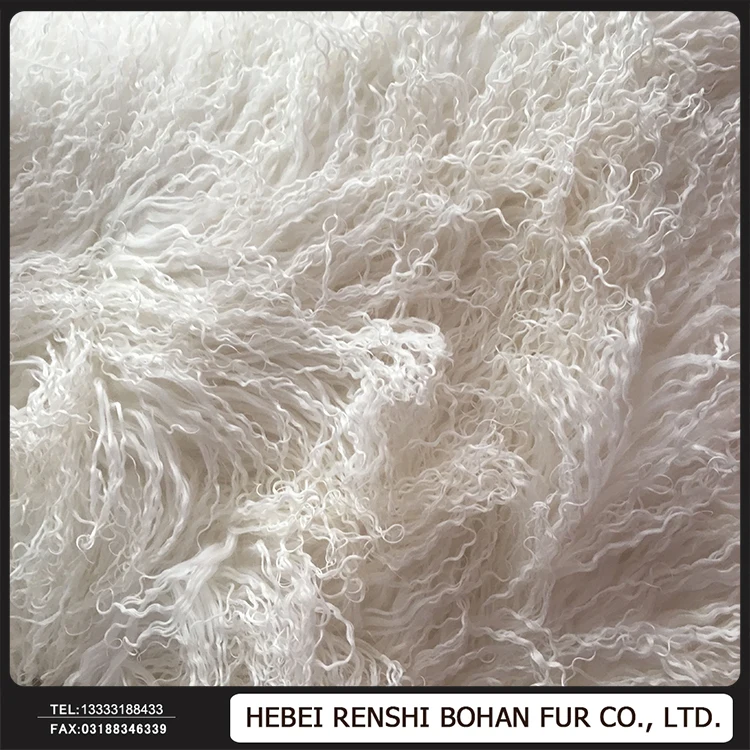 Factory Wholesale Tanned Mongolian fur