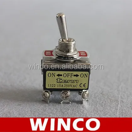 Тумблер 1322 C523B T523B 6 способ 15A 250V ВКЛ/ВЫКЛ на