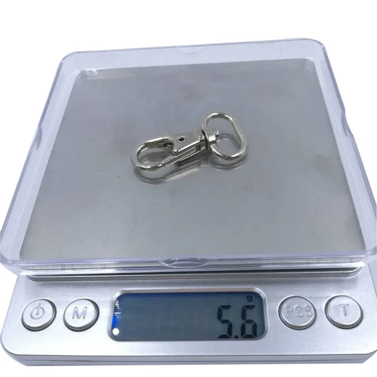 BT-067A-3 Hot sale mini metal carabiner for bag zinc alloy plated snap swivel metal hook