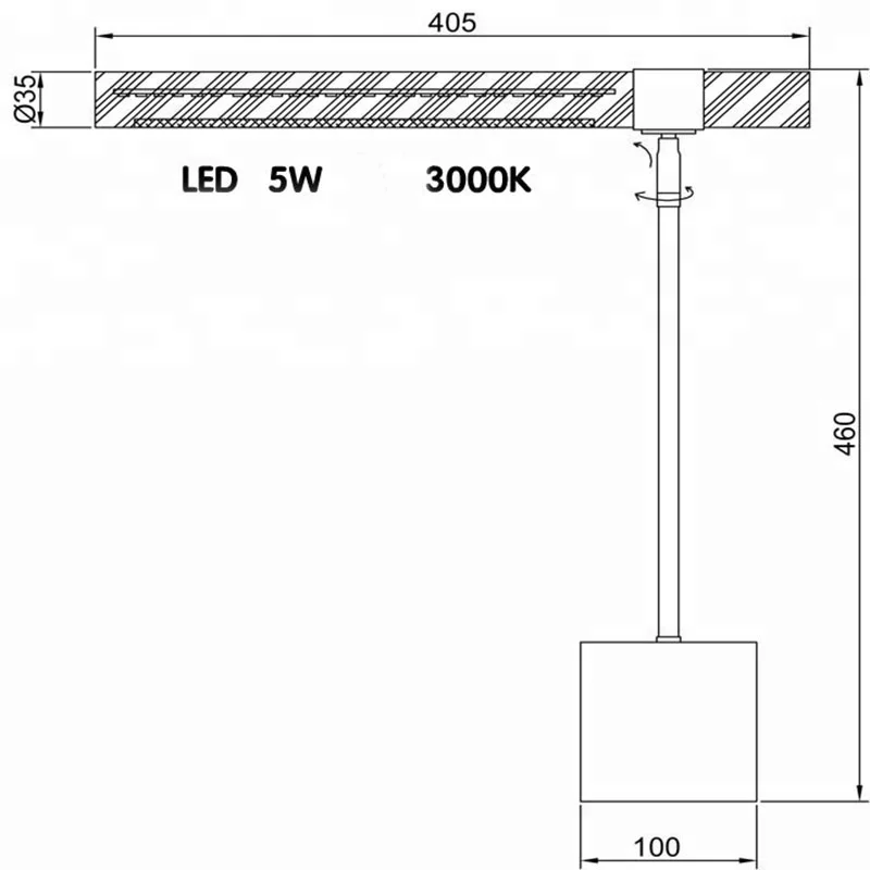 
Home decorative reading light wooden table lamp 
