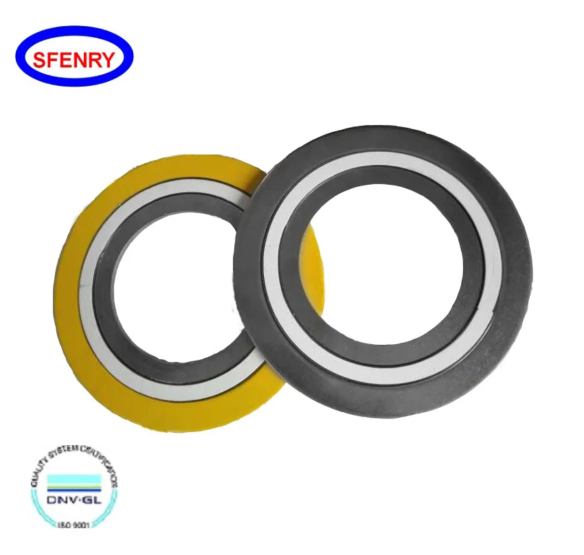 Sfenry 150LB 300LB 600LB 900LB 1500LB ASME B16.20 PTFE Filler Spiral Wound Gasket For Flange