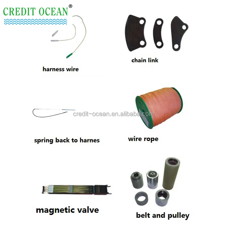 Узкий тканевый жаккардовый ткацкий станок кредитный OCEAN CONFJ 6/50