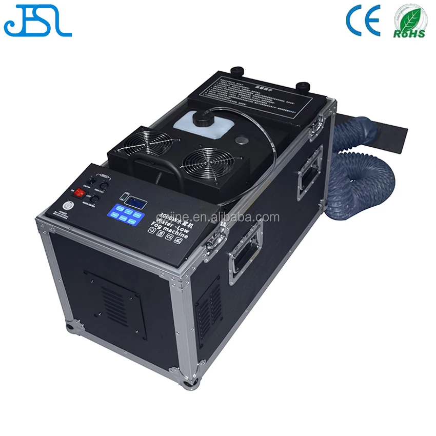 Smoke water-base fog machine 3000w stage effect low lying water fog smoke machine