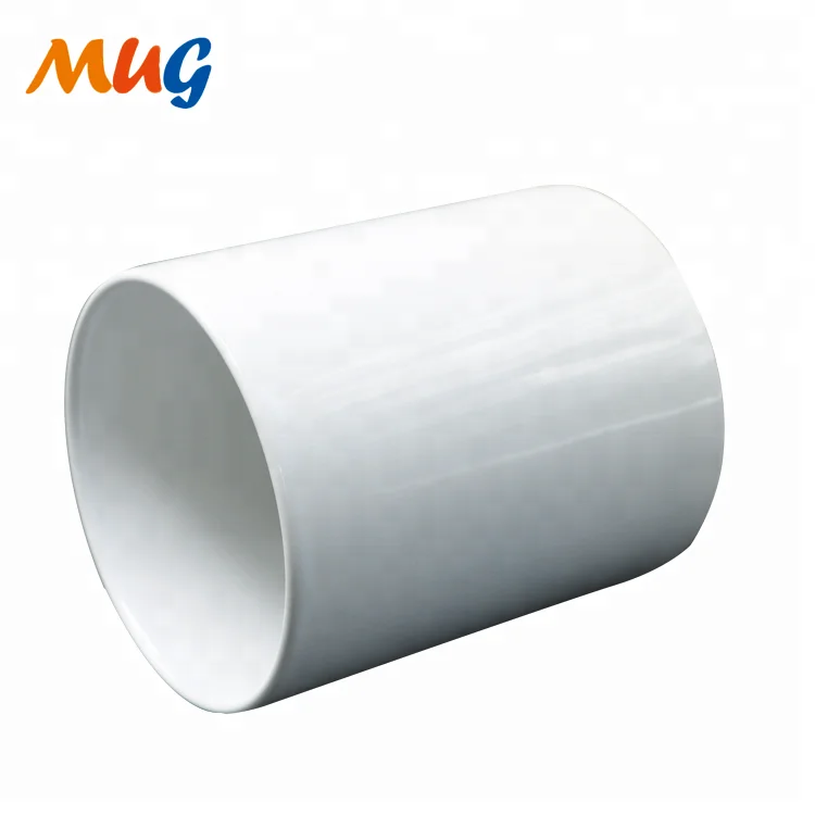 11oz white ceramic stock coffee mug