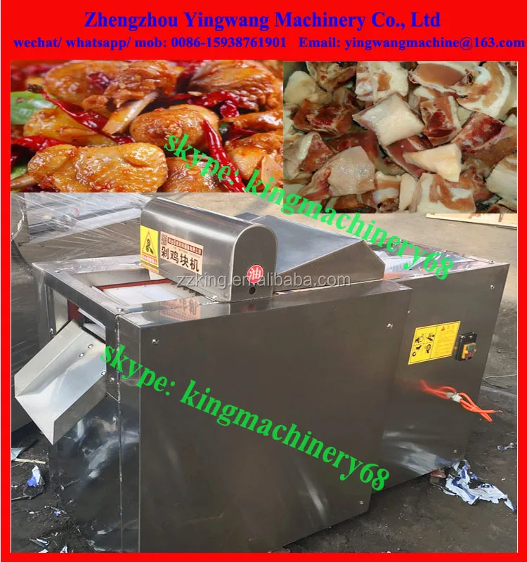 frozen chicken/ fish slicer/ slicing machine