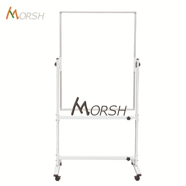 Double sided Adjustable Movable Magnetic Whiteboard stand for classroom and office