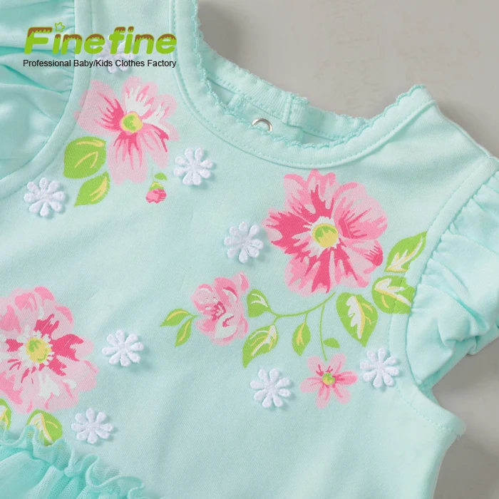 Wholesale Newborn Infant Age Group Summer Fashion Cute Boutique Baby Girl Clothing