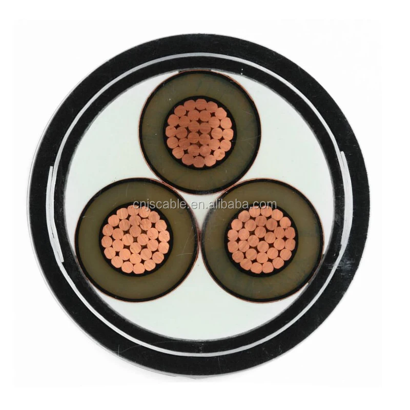 
1 or 3 Core High Voltage XLPE Insulated Power Cable 