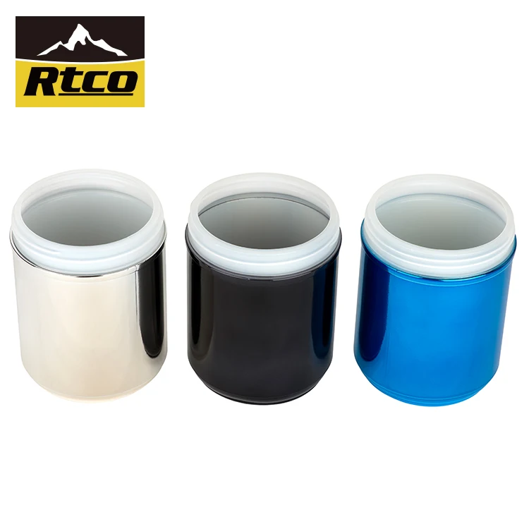 RTCO China Manufacturer Metal Plastic Container For Protein Powder Wholesale Protein Powder Plastic Pharmaceutical Container