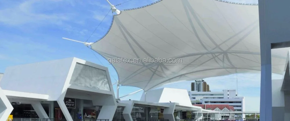 Textiles laminated pvc tarpaulin for shading