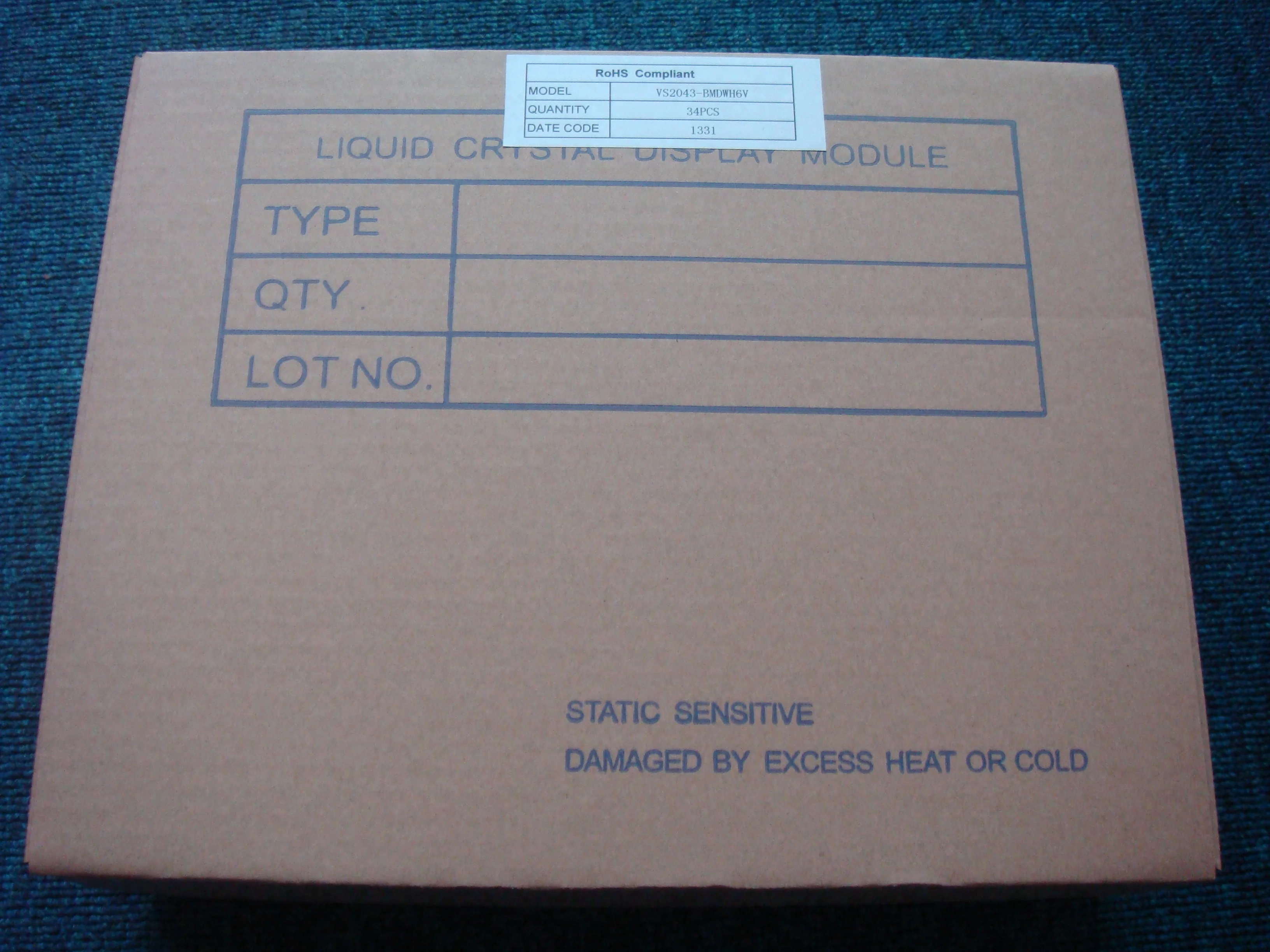 Моно ЖК-модуль STN 20x4